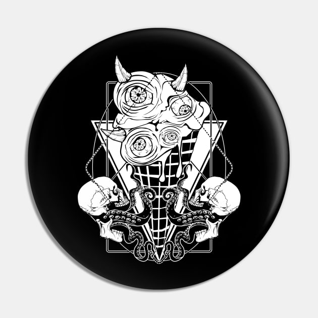 EYE SCREAM Pin by Von Kowen