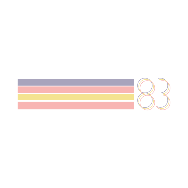 1983 Retro Stripes by Vanphirst