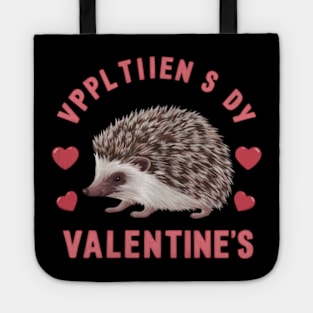 Valentine's Day - Hedgehog - Sublimation Design Download PNG - DTF Digital File Download - Shirts Mugs Tumblers EmmePrintCo (2) Tote