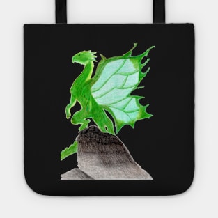 Standing Proud over my Entire Kingdom- Dragon Deep Purple Tote