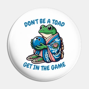 Bowling frog Pin