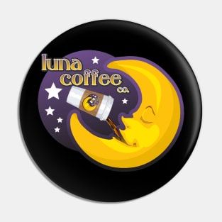 Luna Coffee Pin