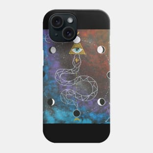 Wisdom Snake Phone Case