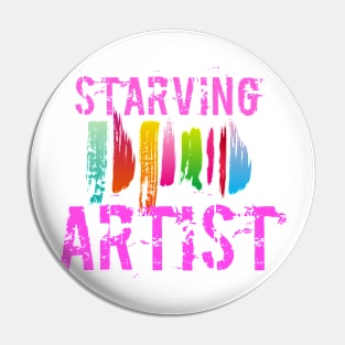 Artist t-shirt designs Pin