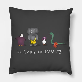 A gang of misfits Pillow