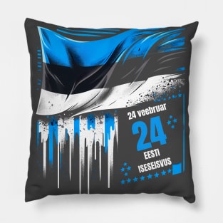 Estonian independence Pillow