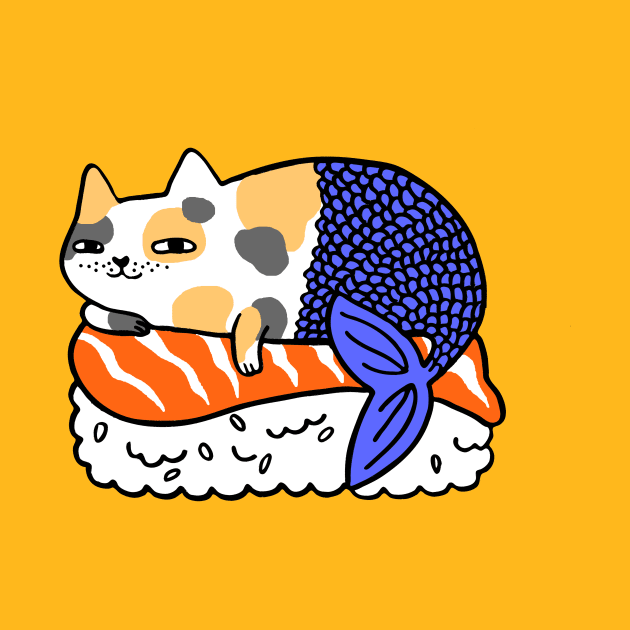 Sushi Mercat by natelledrawsstuff