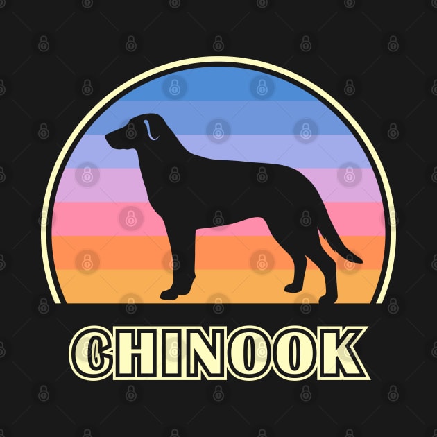 Chinook Vintage Sunset Dog by millersye