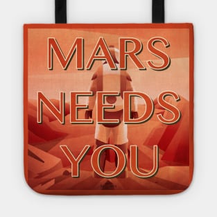 Mars Needs You Tote