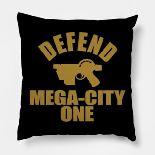 Defend Mega-City One Pillow