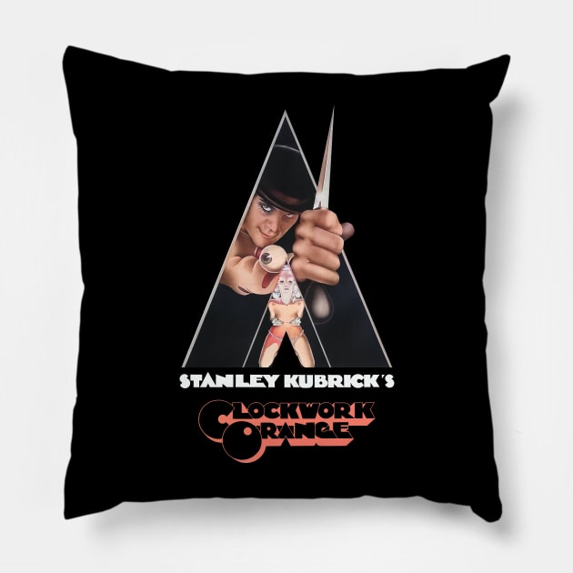 Clockwork Orange Pillow by Amadeus Co