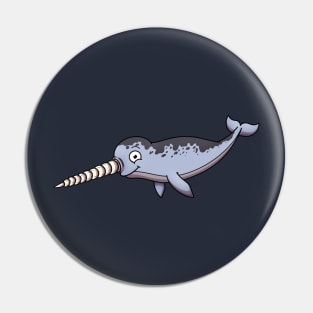 Cute Narwhal Pin