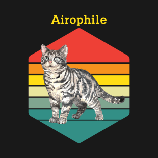 Cat t shirt - Airophile T-Shirt