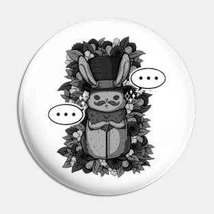 Top Hat Bunny Pin