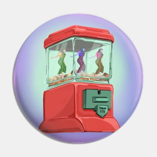 dazzling cascade gumball machine poster Pin