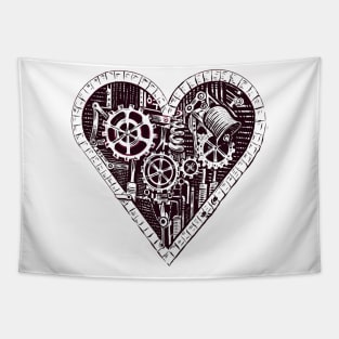 Mechanic Heart Tapestry