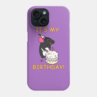 Birthday Rat (Version 3) Phone Case