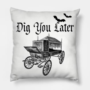 Funny Horror T-Shirt Pillow