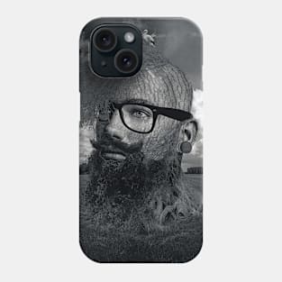 Eco Hipster Black and White Phone Case