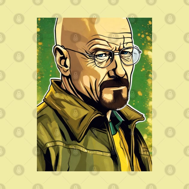 Walter White - Breaking Bad by Buff Geeks Art