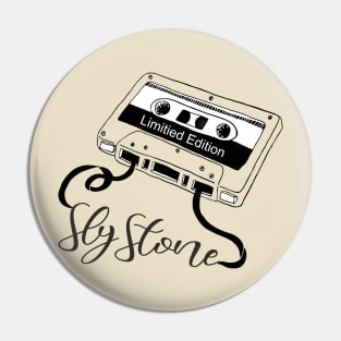 Sly Stone - Limitied Cassette Pin