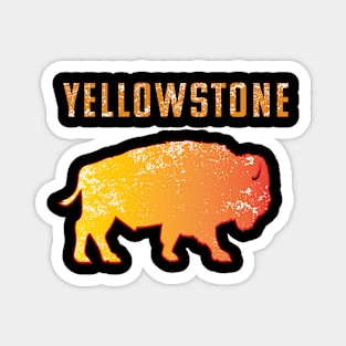 Yellowstone Bison Magnet