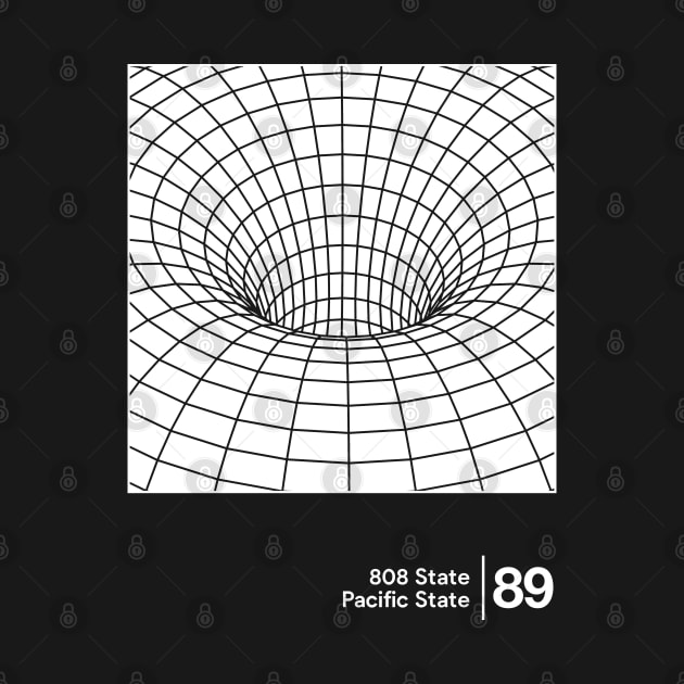 808 State / Minimalist Graphic Artwork Design by saudade