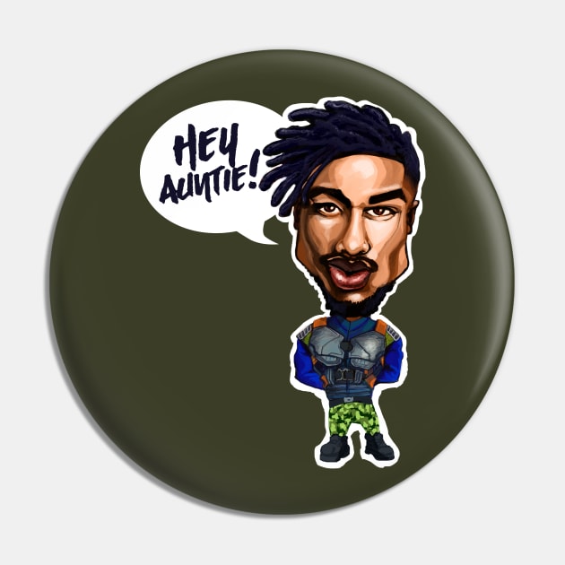 Killmonger - Hey Auntie! Pin by lsjordan