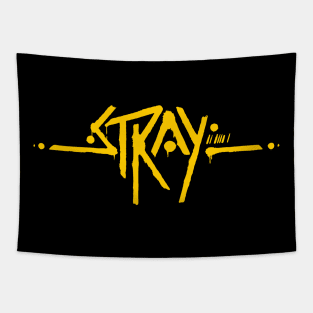 yellow stray Tapestry