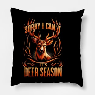 Favorite Hunting Buddy Calls Me Dad T-Shirt Deer Hunter Pillow