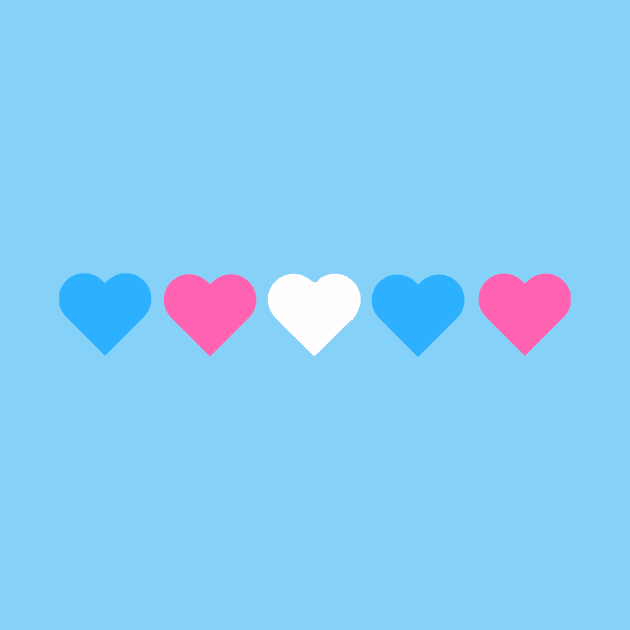 Transgender Hearts by Trans Action Lifestyle