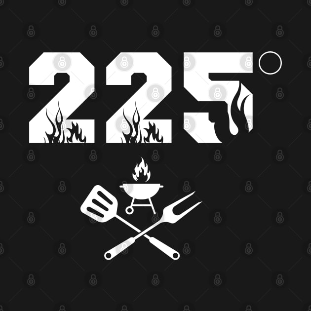 225 degrees BBQ by Myartstor 