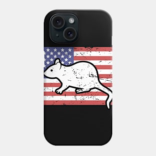 American Flag | Pet Rat Phone Case