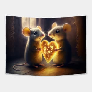 A Couple of Love Mices 1 Tapestry
