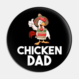 chickens shirt Pin