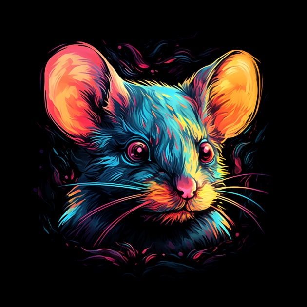 Neon Rodent #6 by Everythingiscute