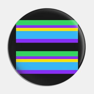 BRIGHT BLUE PURPLE COLOR THEMED STRIPE PATTERN FOR SUMMER Pin