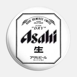 Asahi Beer White Pin