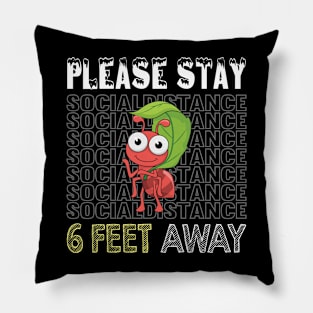 6 Feet Ant 27 Pillow