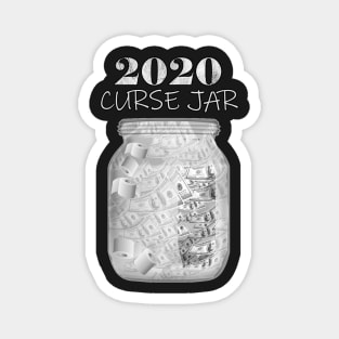 Funny Historical Events Keepsake Gifts Year In Review Swear Jar for 2020 Magnet