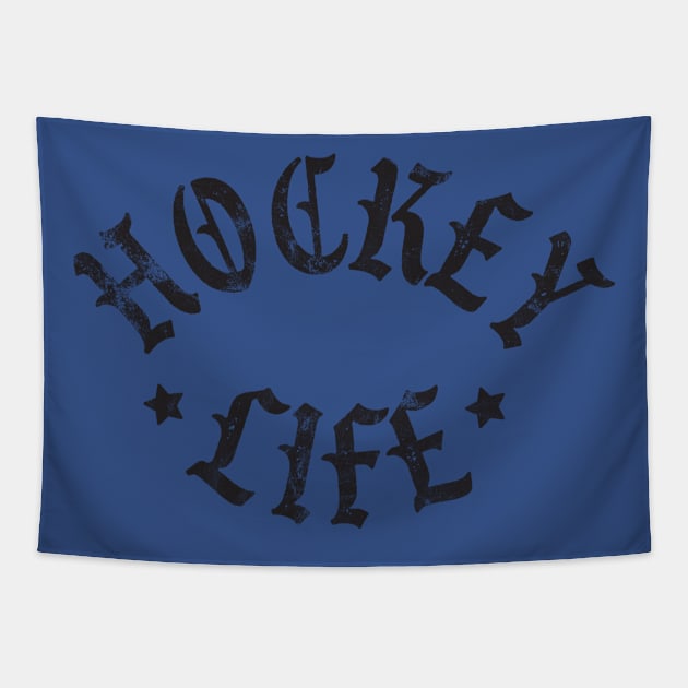 Hockey Life Retro Tapestry by Rayrock76