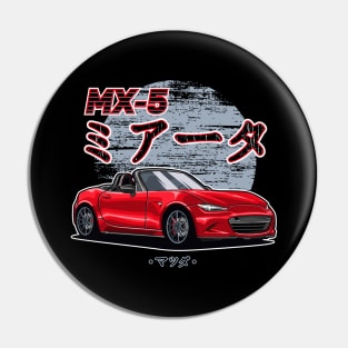 MX5 Miata Pin