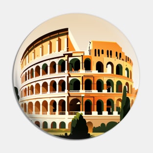 Vibrant Colosseum: A Roman Dream Pin