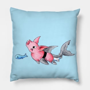 Megalodon Piggy Pillow