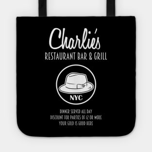 Charlie's Restaurant Bar & Grill Tote
