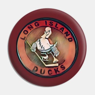 Long Island Ducks Hockey Pin