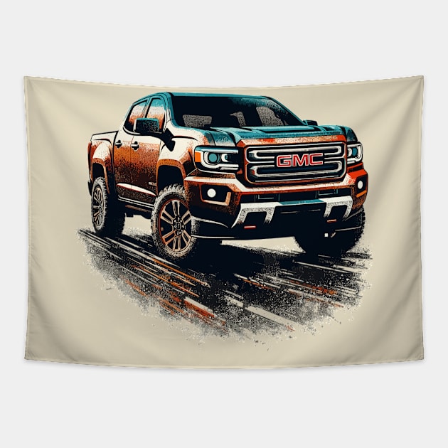 GMC Canyon Tapestry by Vehicles-Art