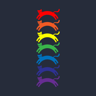 Rainbow cats T-Shirt