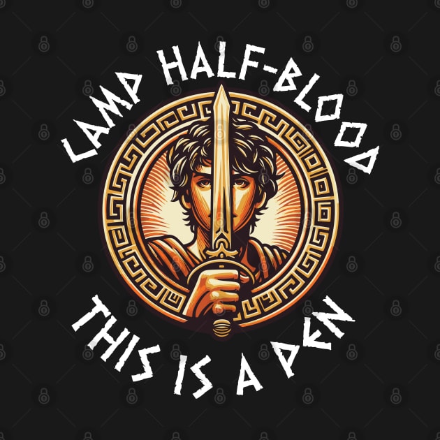 this is a pen - Camp Half-Blood percy jackson by whatyouareisbeautiful