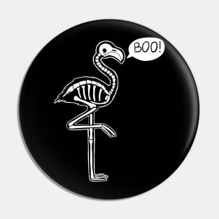 The Ghost Flamingo Pin